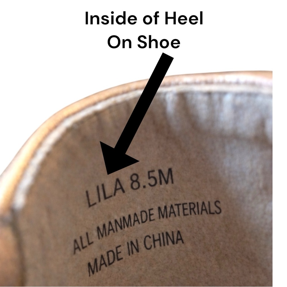 Me too Lila Laser-Cut Slip On Ballet Flats In a Rose Gold Metallic Leather 8.5M - Picture 8 of 10